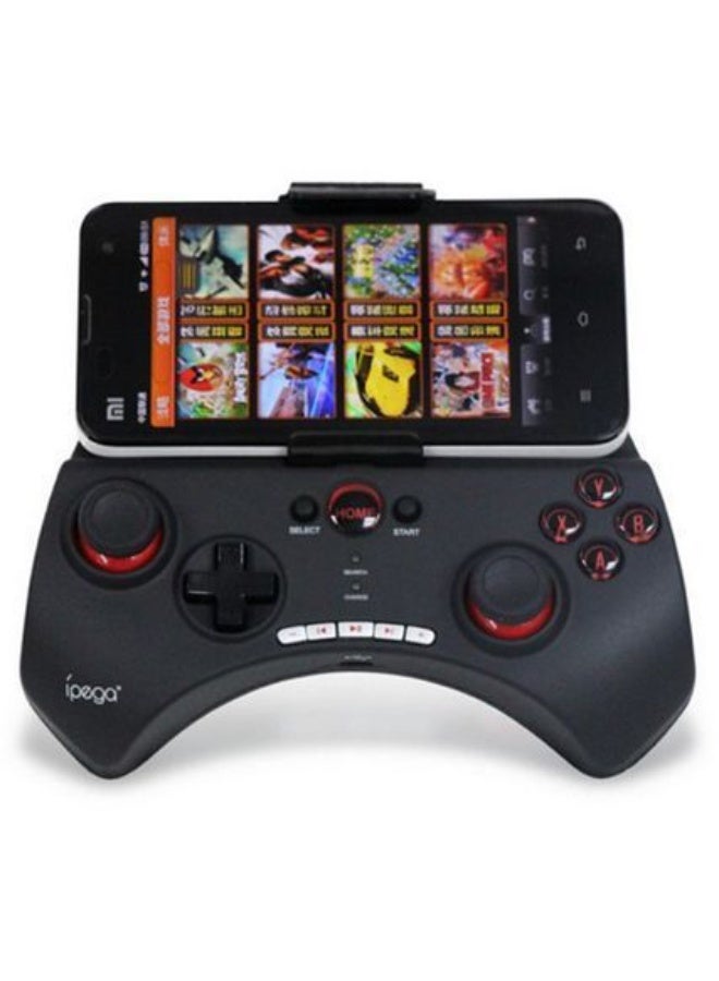 أبيجا وحدة تحكم ألعاب لاسلكية بتقنية البلوتوث IPega PG-9025 لأجهزة آيفون وآيباد وسامسونج وLG – اللون الأسود - Image 1